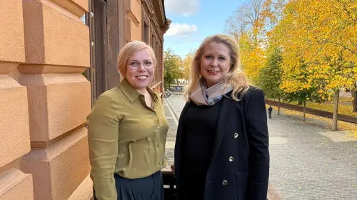 Mayor Piia Elo and Suvi Innilä, Director of the Turku 800 Project. ,Entreprenerd Media