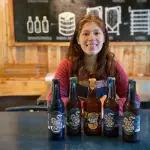 Alejandra Ortiz, fundadora de Cerveza Huequecura. ,CEC / Cervecer铆a Huequecura