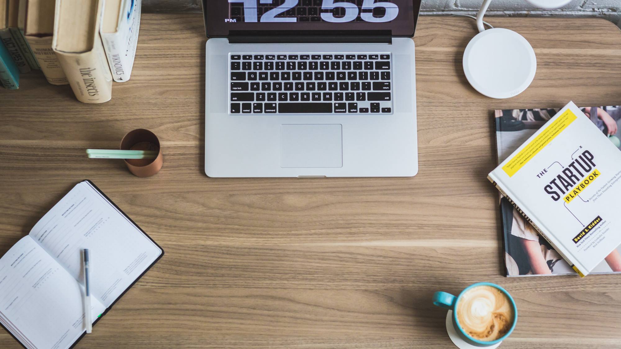 laptop on desk from above 1, EntrepreNerd