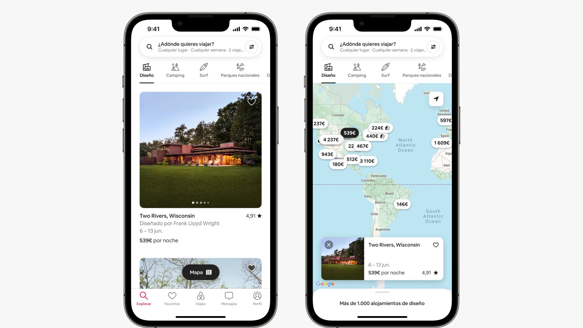 Airbnb Categories Design ES, EntrepreNerd