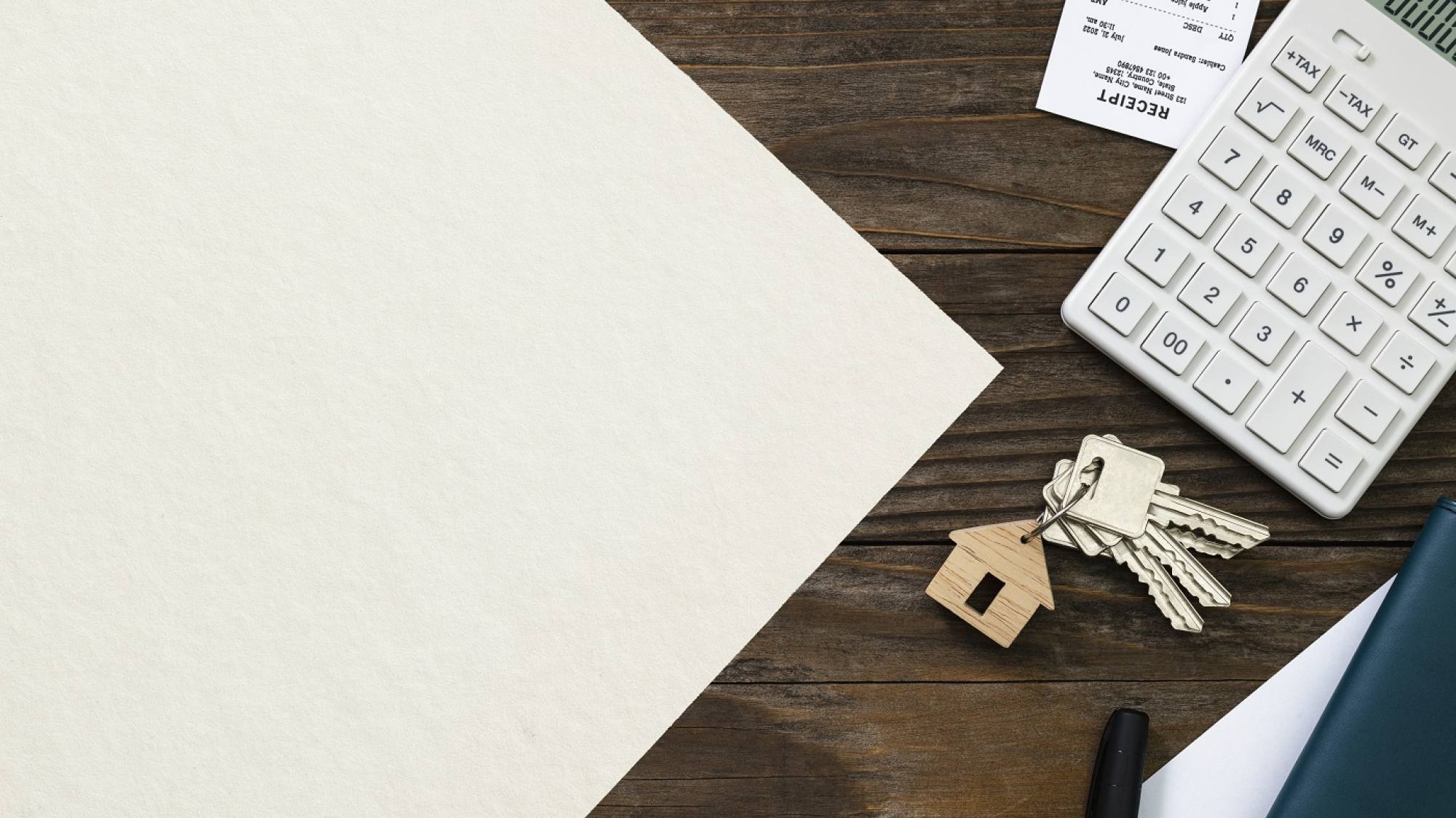 real estate paper finance and budgeting concept, EntrepreNerd