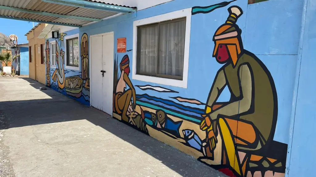 Mural Cultura Chinchorro Caleta Camarones ,EntrepreNerd