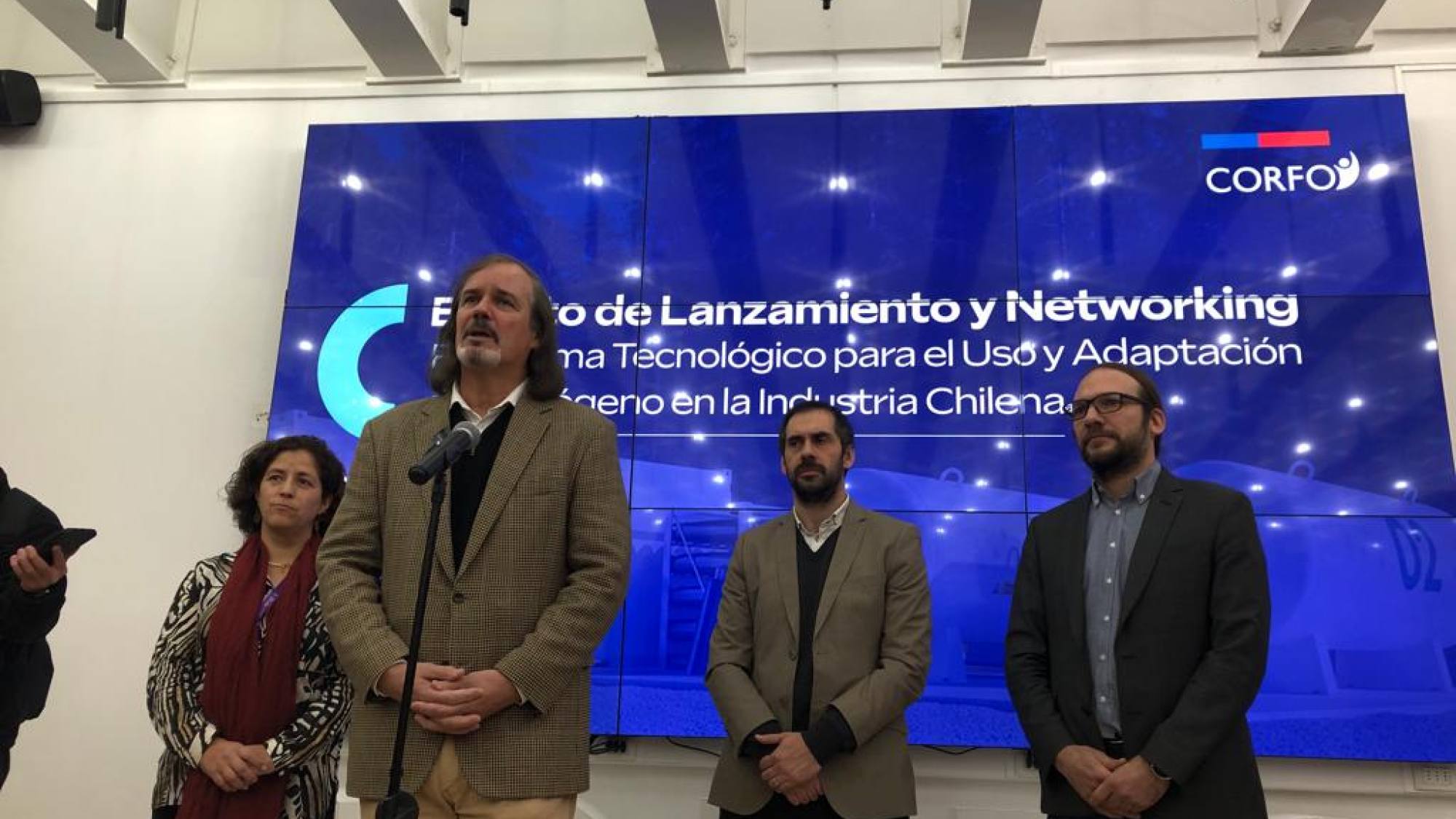 Foto Lanzamiento Programa Hidrogeno Corfo, EntrepreNerd