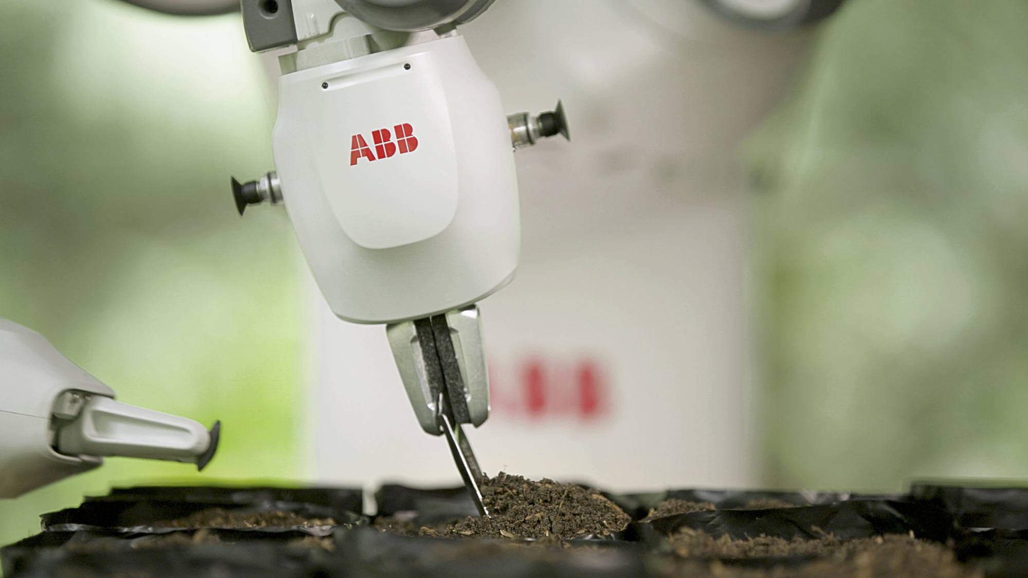 ABB Robotics Amazon reforestation pilot YuMi cobot tends to seed bags in the Junglekeepers base station, EntrepreNerd