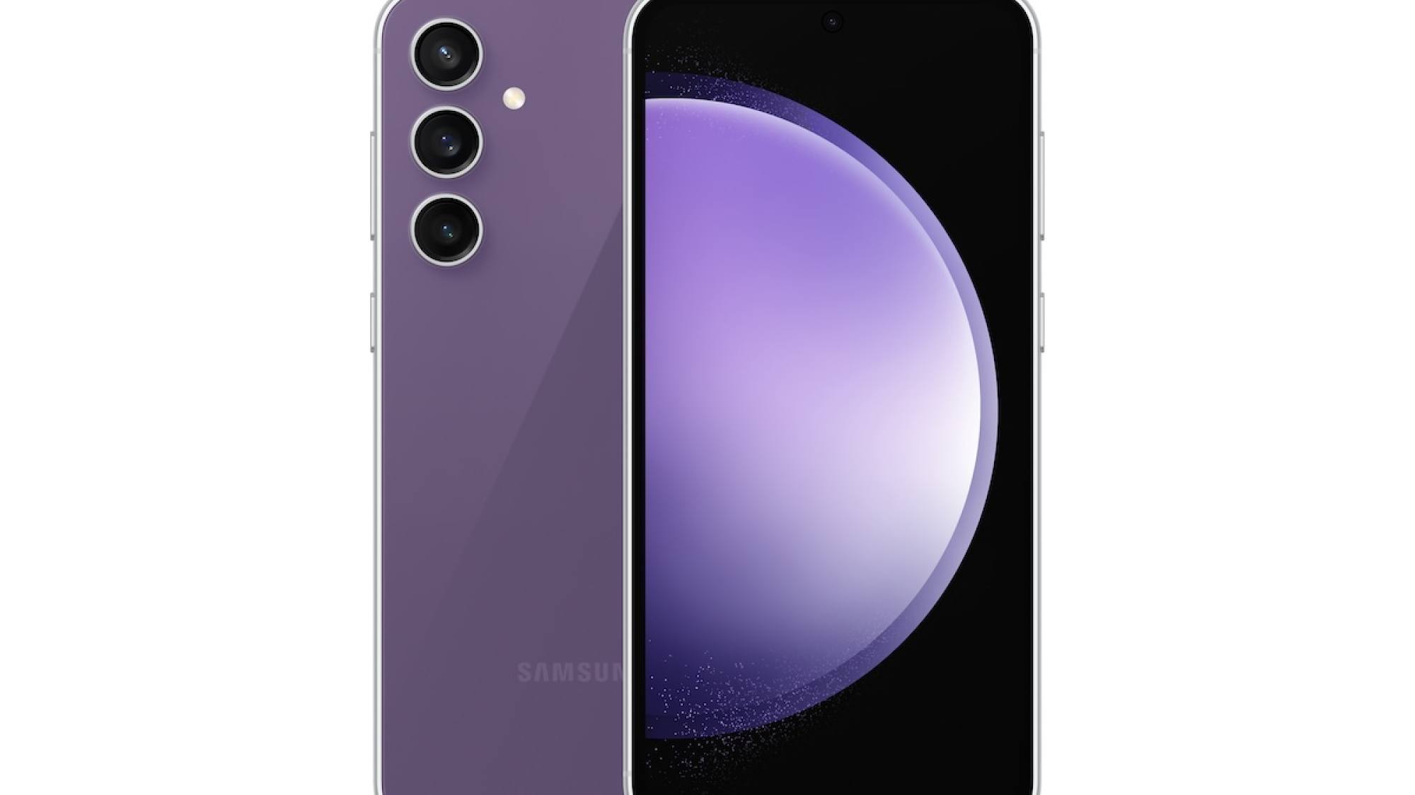 SM S711 GalaxyS23FE Front Purple, EntrepreNerd