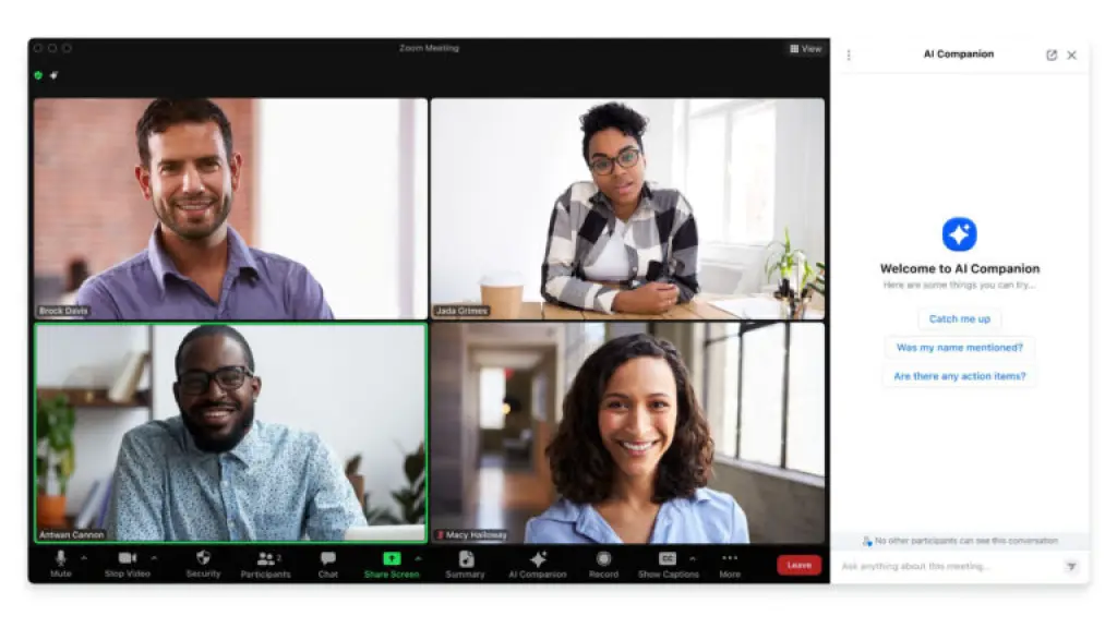 Zoom AI Companion 1 ,EntrepreNerd