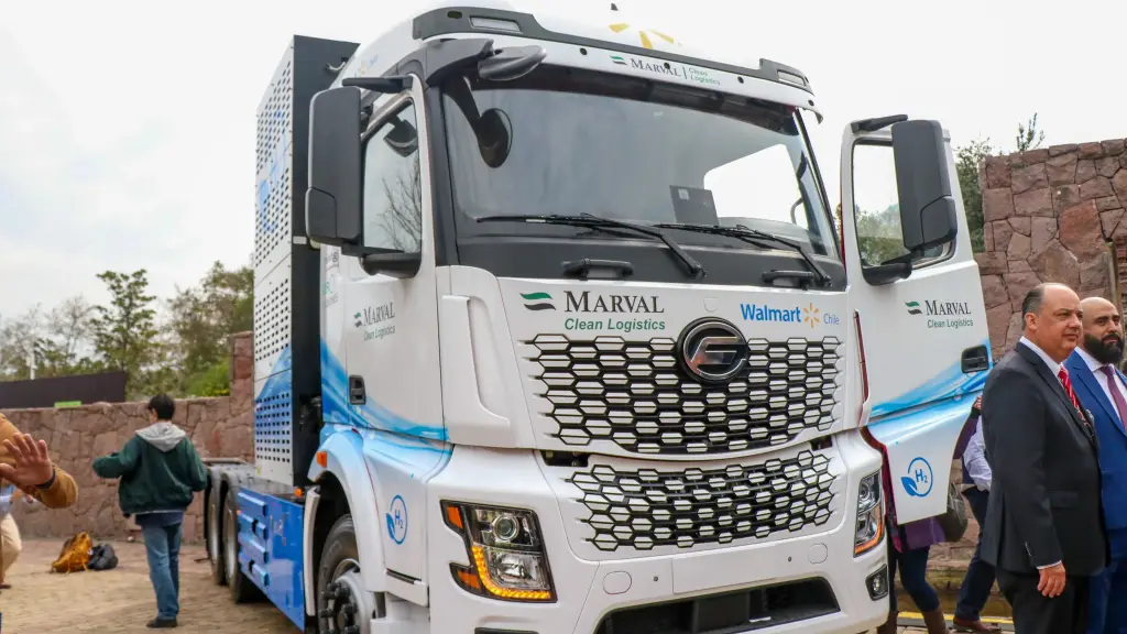 First green hydrogen truck, Min. de Energía Chile