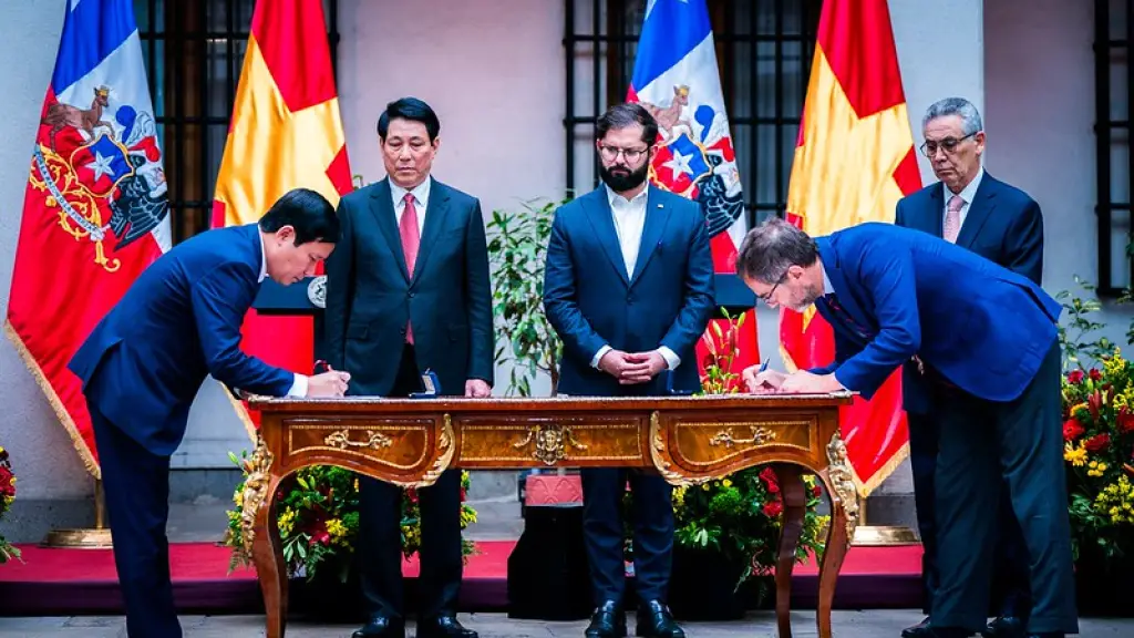 ProChile firma acuerdo con Cámara de Comercio e Industria de Vietnam ,ProChile