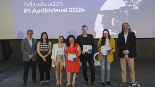 Ganadores Programa IFI Audiovisual 2024 ,Corfo