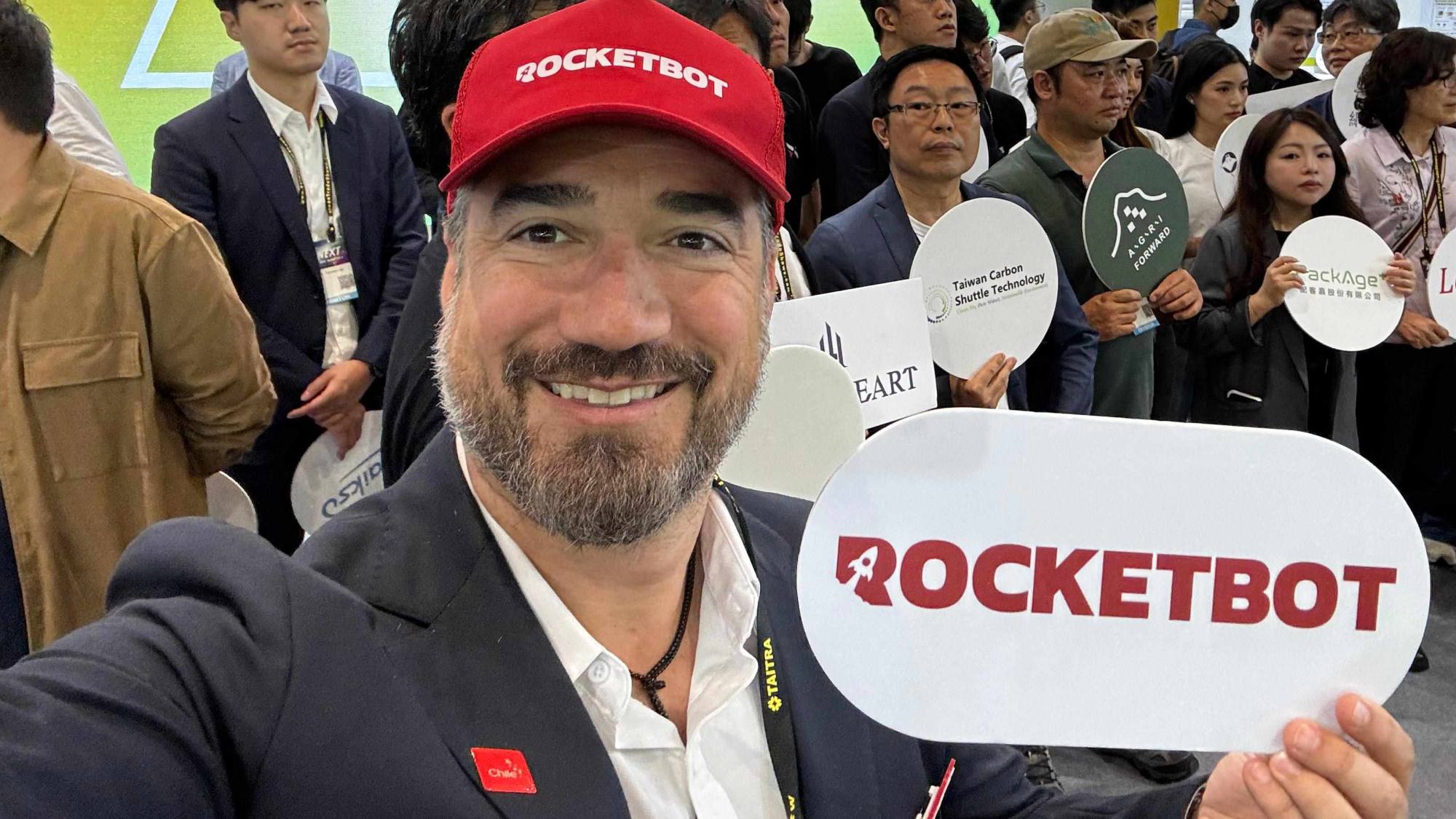 Chilean scaleup Rocketbot begins its expansion into Asia from Taiwan., Rocketbot
