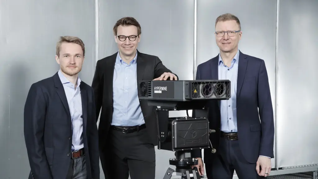 Markku Makkonen, Mikhail Mekhrengin, Andrei Rupasov - Founders Hypermine  ,Photo: Hypermine / VTT