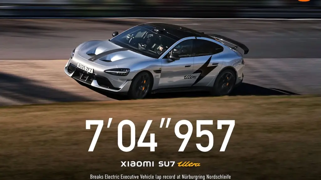 Xiaomi EV lanza el Track Package y la exclusiva Nürburgring Limited Edition para el Xiaomi SU7 Ultra, diseñado para dominar la pista ,Xiaomi