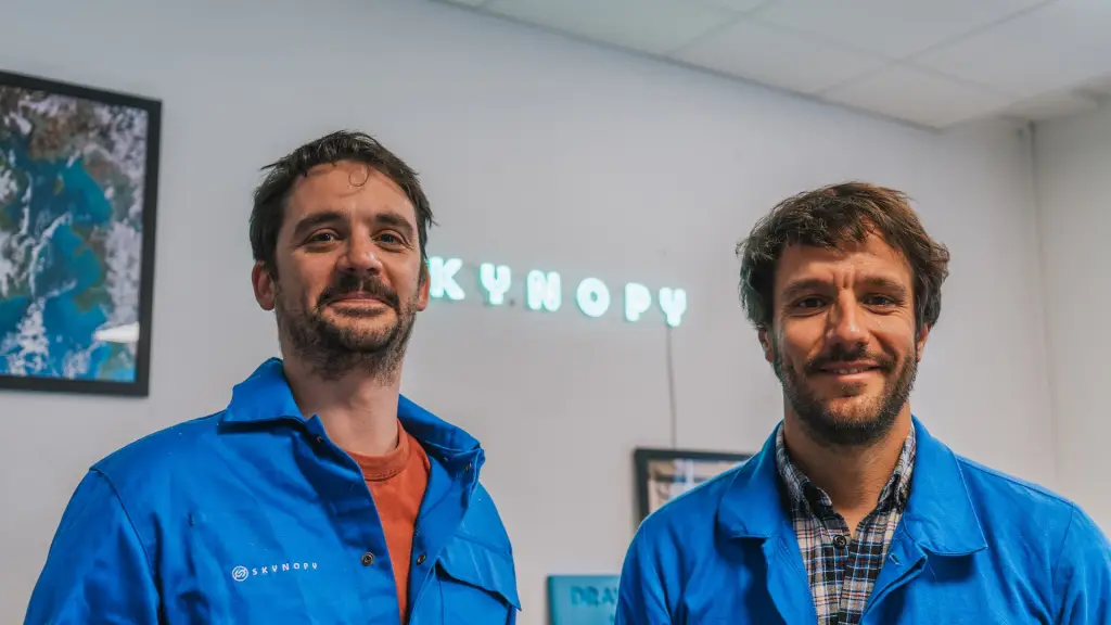 Antonin Hirsh, (CTO) and Pierre Bertrand, co-founder and CEO of Skynopy. ,Skynopy