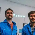 Antonin Hirsh, (CTO) and Pierre Bertrand, co-founder and CEO of Skynopy., Skynopy