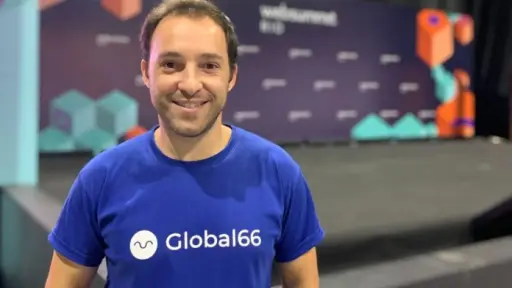 Tomás Bercovich, CEO de Global66 en ChileDay realizado en Nueva York ,Global66 