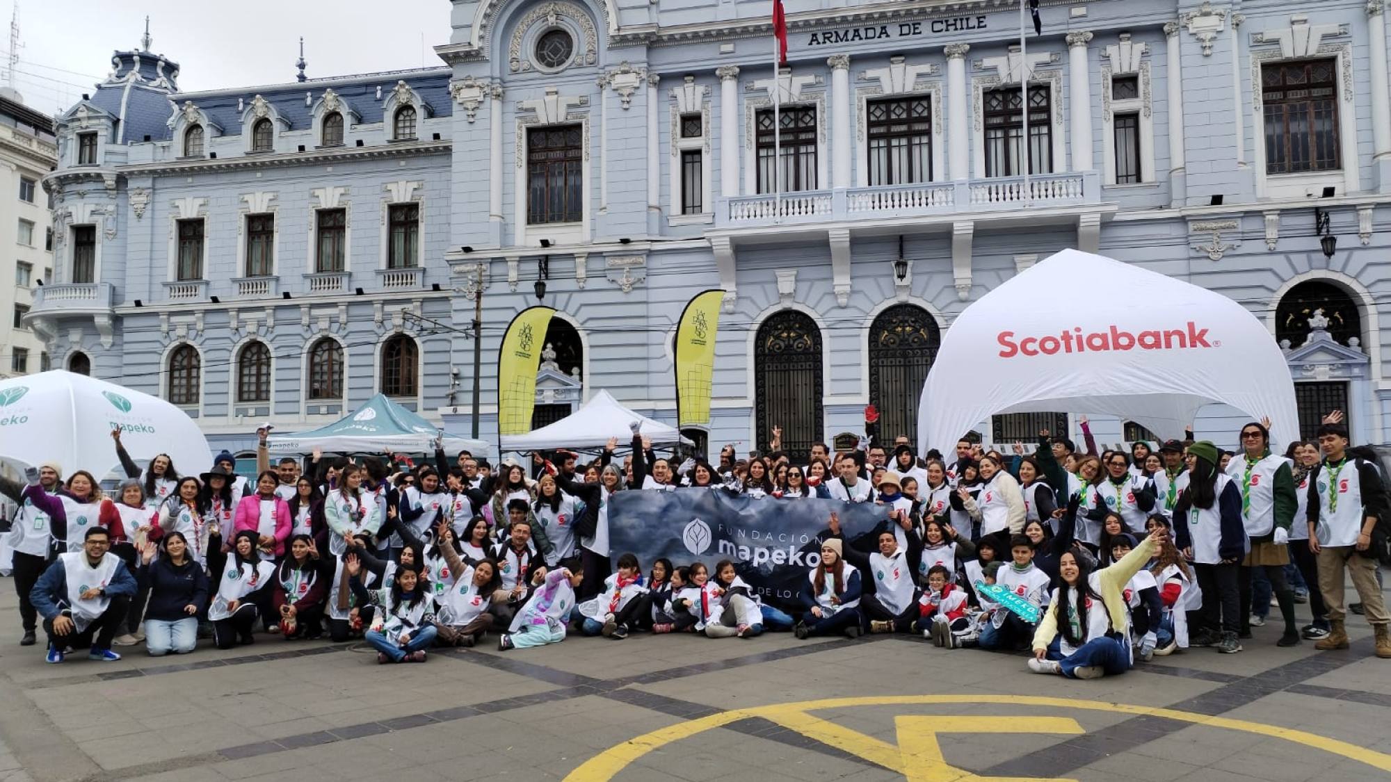 Fundación Mapeko lidera histórica recolección de colillas y logra salvar más de 85 millones de litros de agua, Gentileza Mapeko / Scotiabank