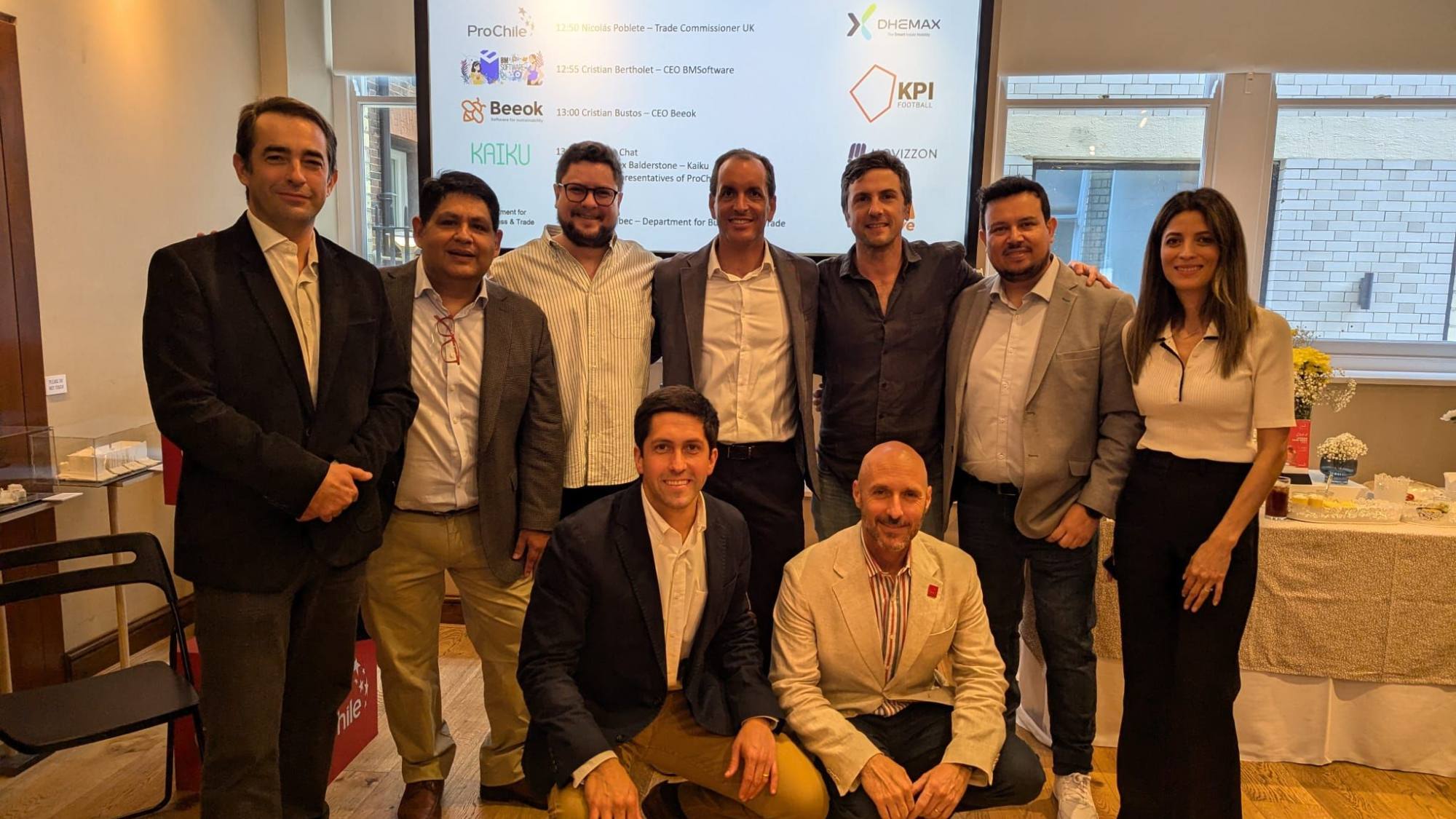 Chilean entrepreneurs present in the UK, ProChile UK