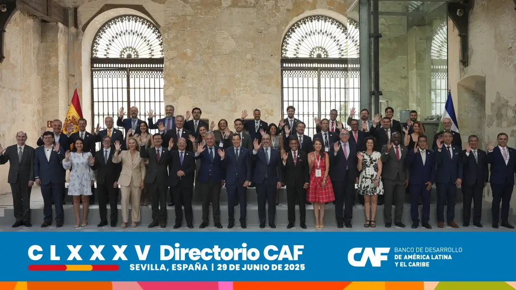 CAF aprueba USD 5.200 millones para el desarrollo sostenible e incorpora a dos nuevos países ,CAF