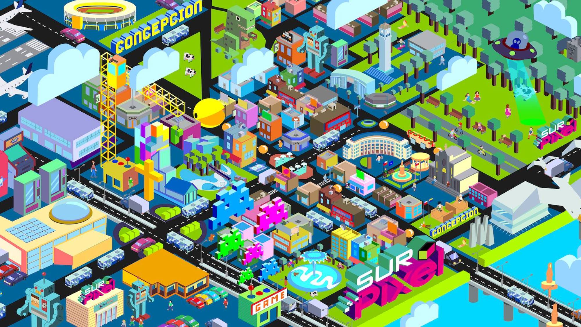 Biobío vivirá una verdadera fiesta de las industrias creativas el 27 y 28 de agosto, Sur Píxel