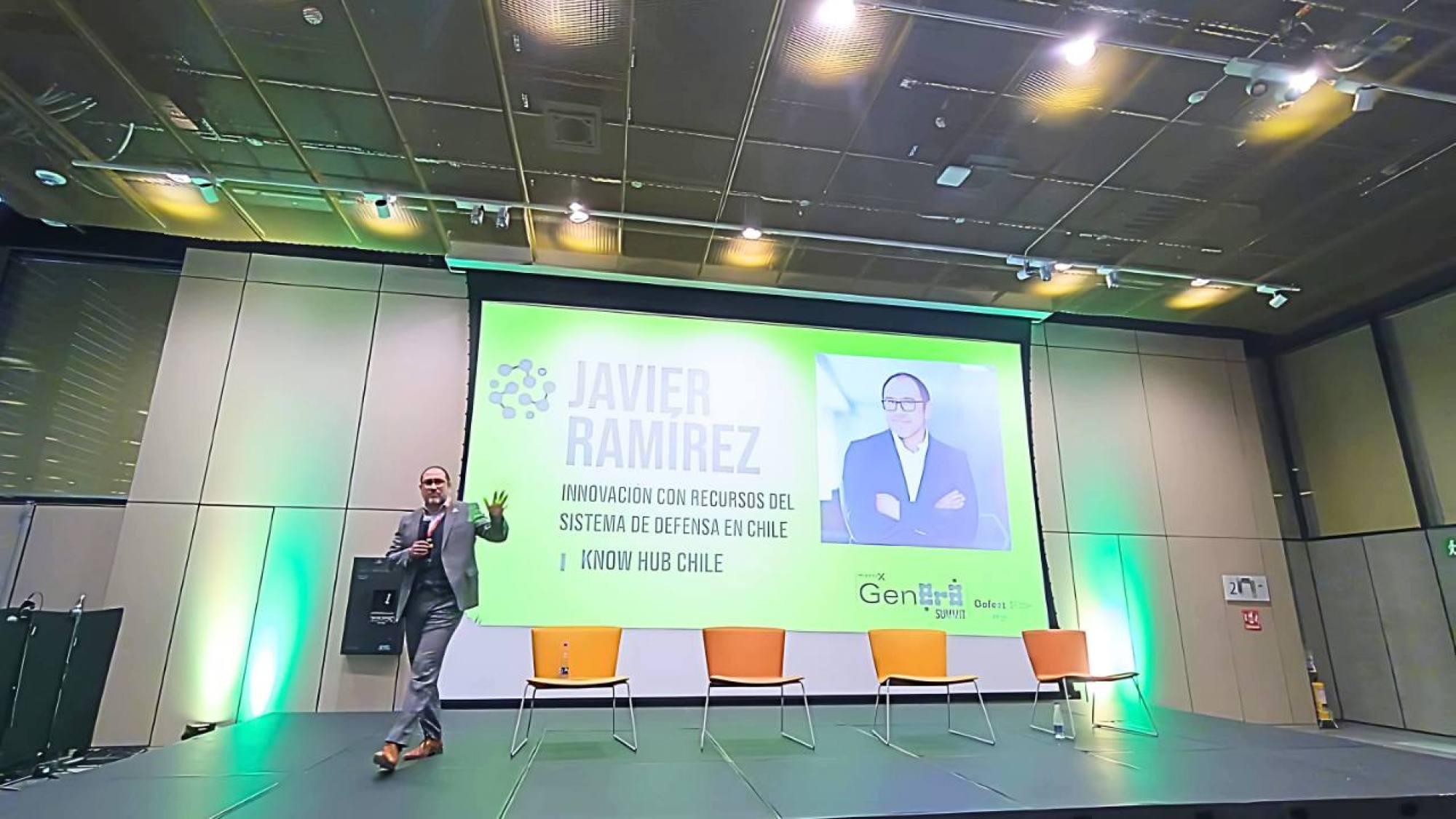 Know Hub Chile destaca en Genera Summit 2025 y proyecta la innovación dual desde Colombia , Know Hub Chile 
