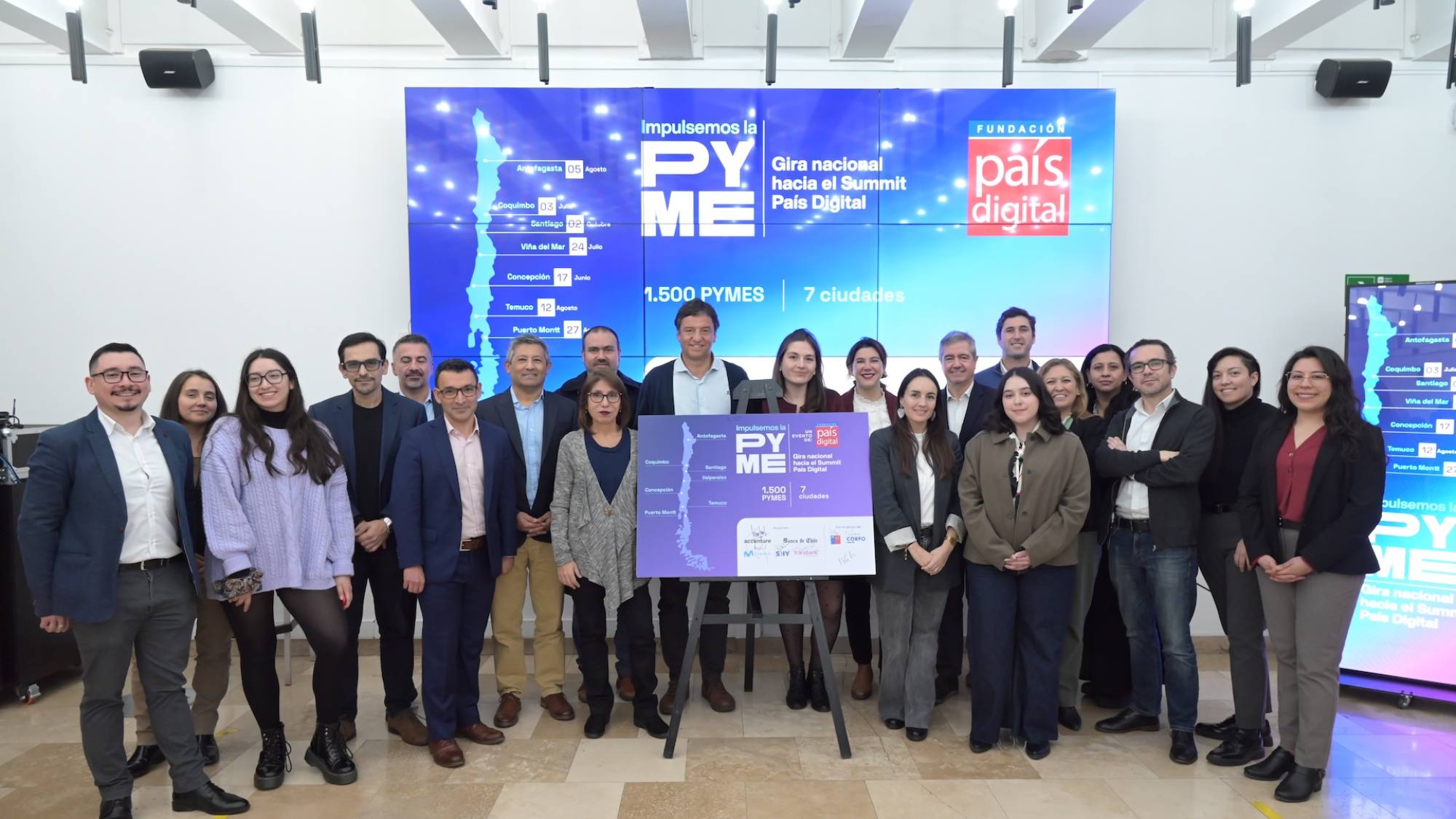 Gira nacional conectará a más de 1500 negocios regionales con el futuro digital y visitará la Región de Los Lagos , Corfo Los Lagos