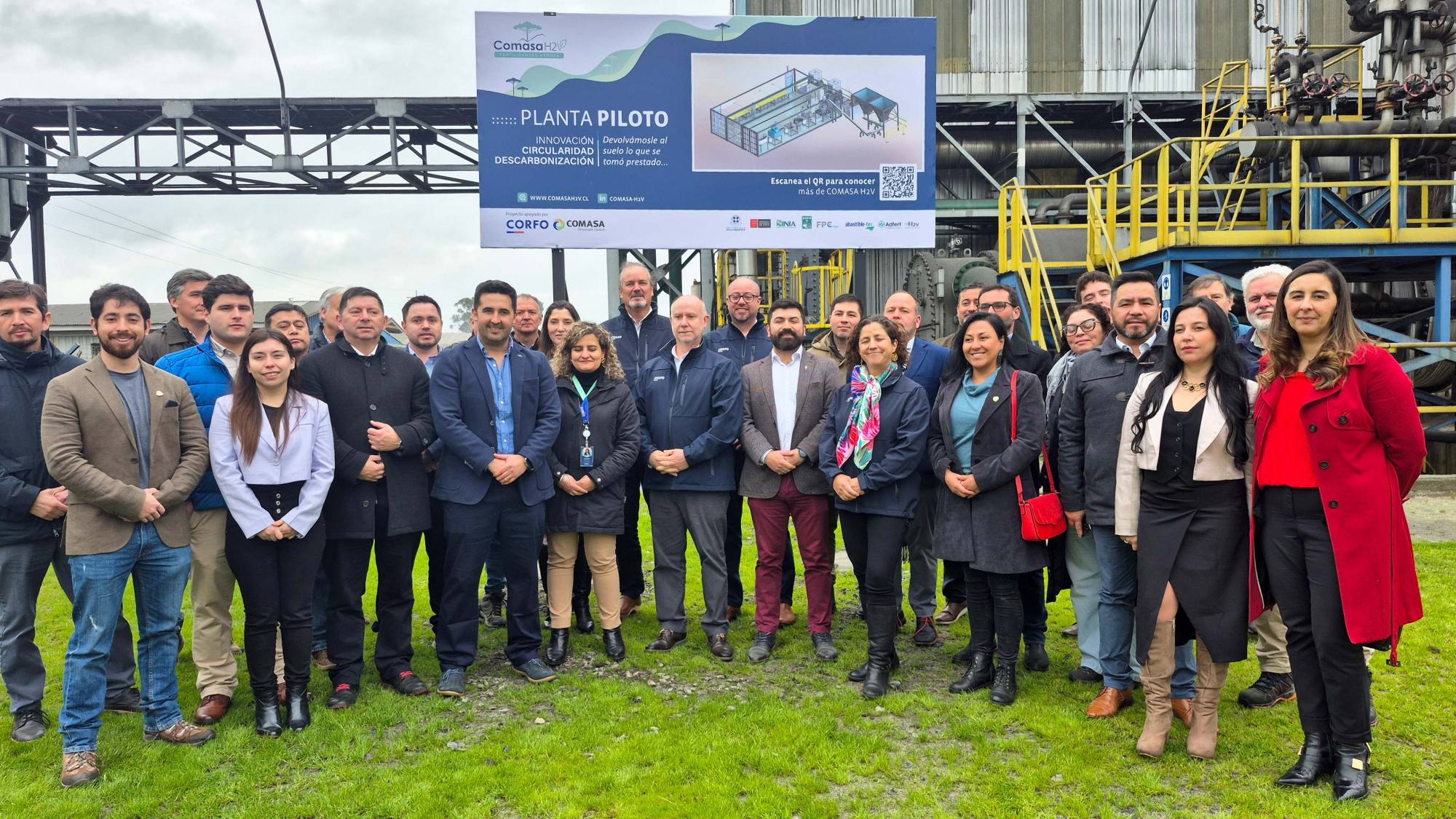 Comasa, empresa de generación de energía renovable a partir de biomasa, Corfo