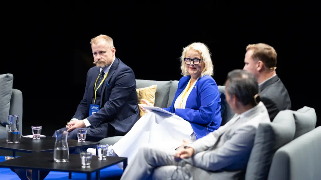 Finland in a changing Europe  Innovation, business competitiveness and growth. ,Photo: Jaska Poikonen / Europe Forum 2025
