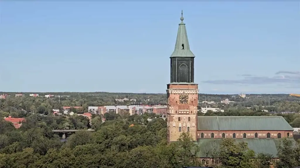 Panoramic view of Turku 