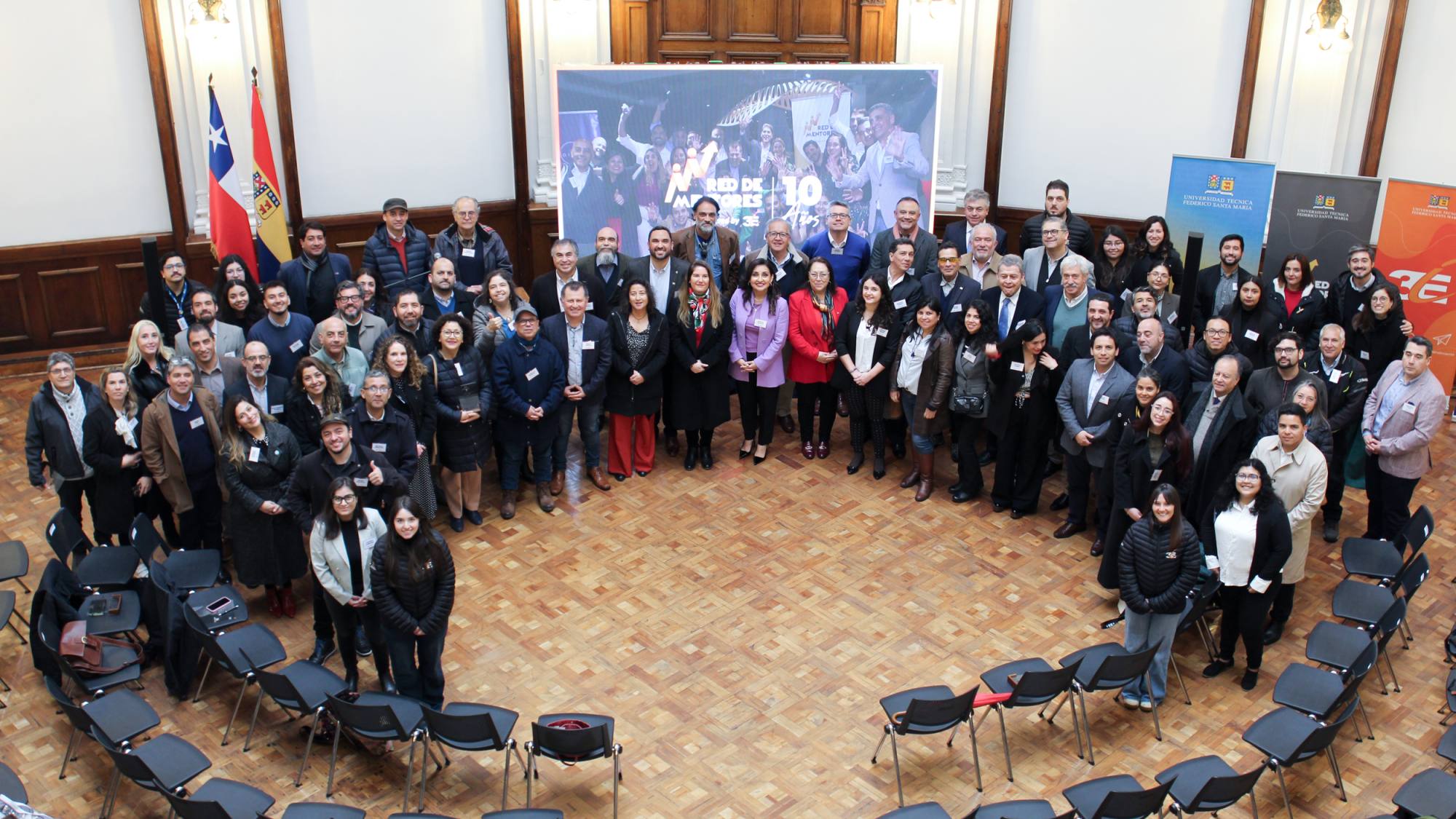 Red de Mentores 3IE-USM celebró sus 10 años junto a los 24 años del Instituto 3IE, 3ie