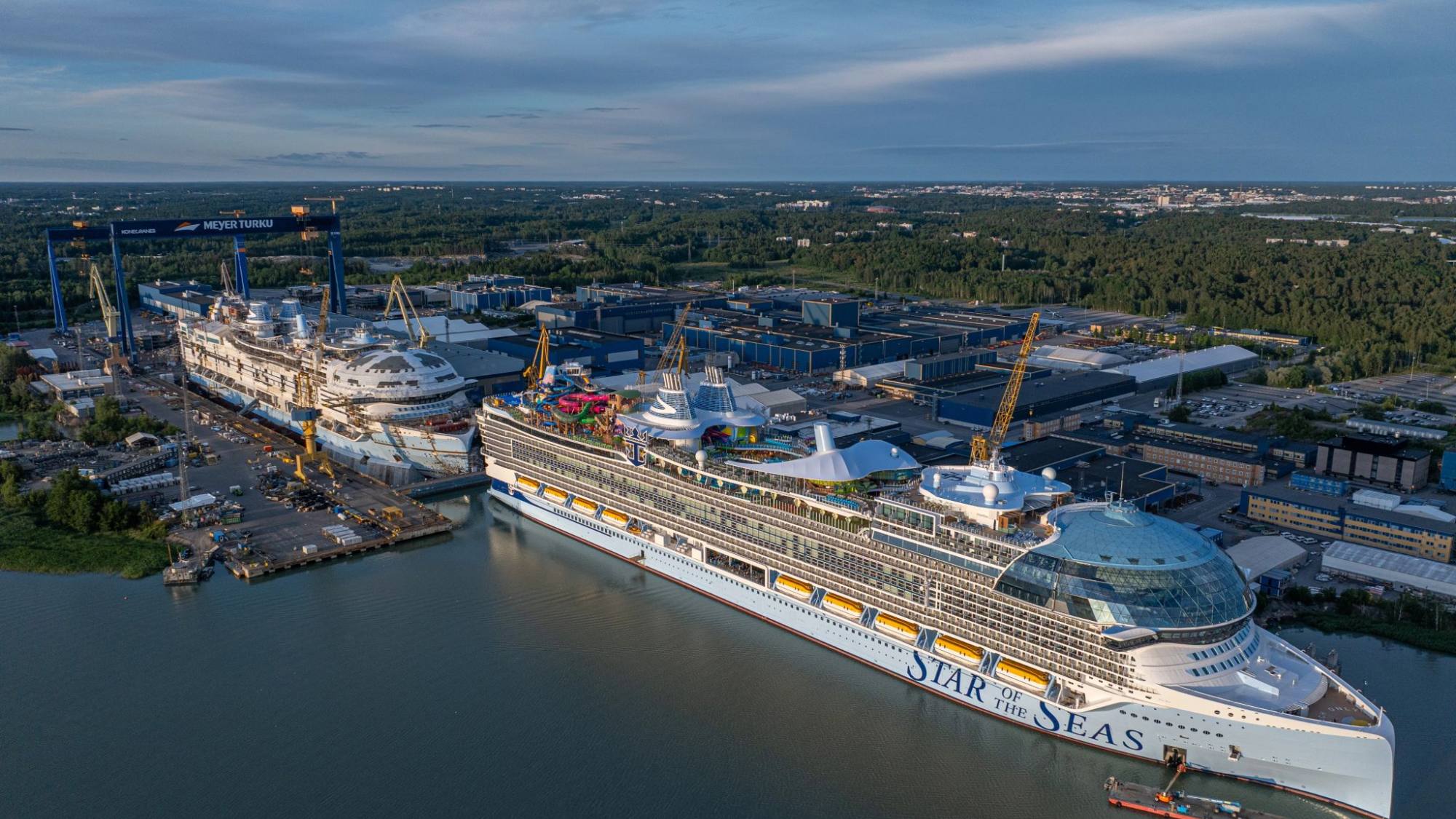 Meyer Turku and Caribbeans Group sign agreement for shipbuilding at the shipyard, Meyer Turku/Mediascope Productions