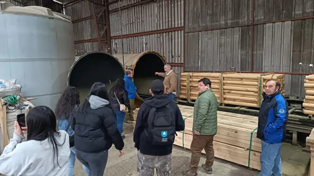 Aysén busca modernizar su cadena de la madera con gira tecnológica del PDT de Corfo en Valdivia ,Corfo Aysén