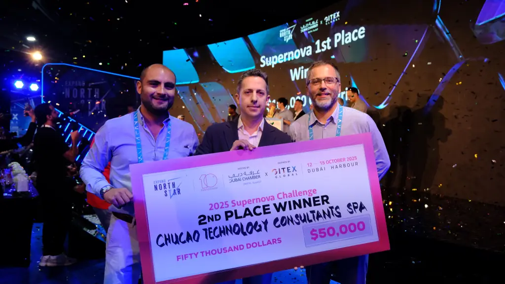 Chucao Technologies obtuvo el segundo lugar en Supernova Challenge, el pitch más grande de Medio Oriente ,ProChile