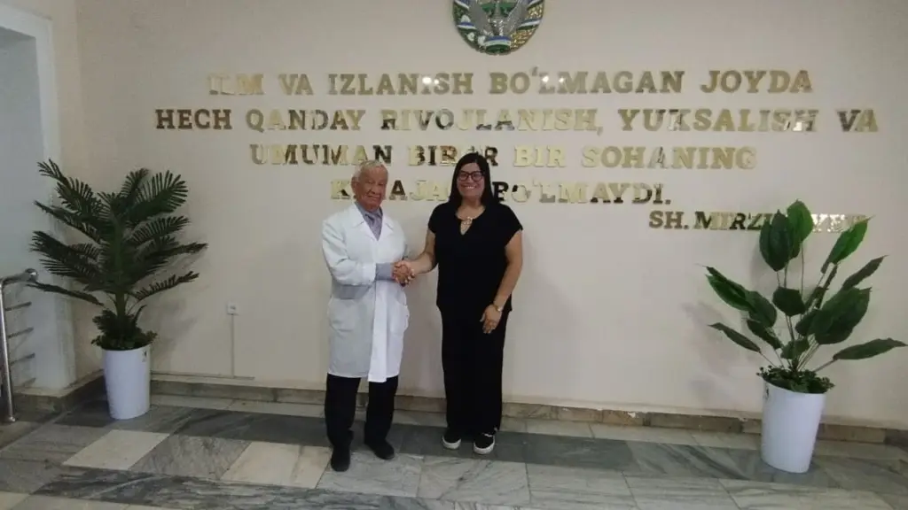 Innovación chilena en arroz despertó interés de Uzbekistán para enfrentar problemas de sequía ,INIA Chile