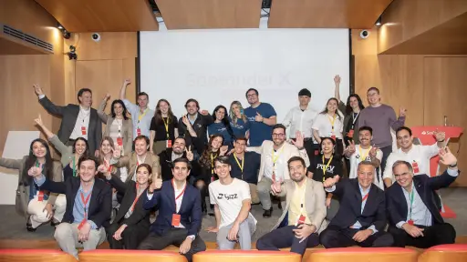 Innovaciones que reemplazan el plástico y reutilizan baterías eléctricas triunfan en el Santander X Award Chile 2025 ,Gentileza 