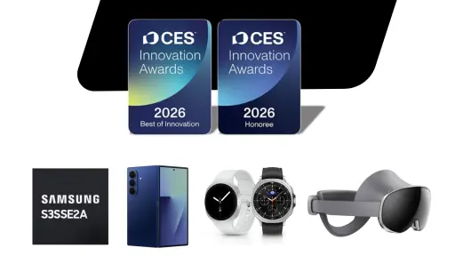 La tecnología transformadora de Samsung recibe múltiples premios CES 2026 ,Samsung