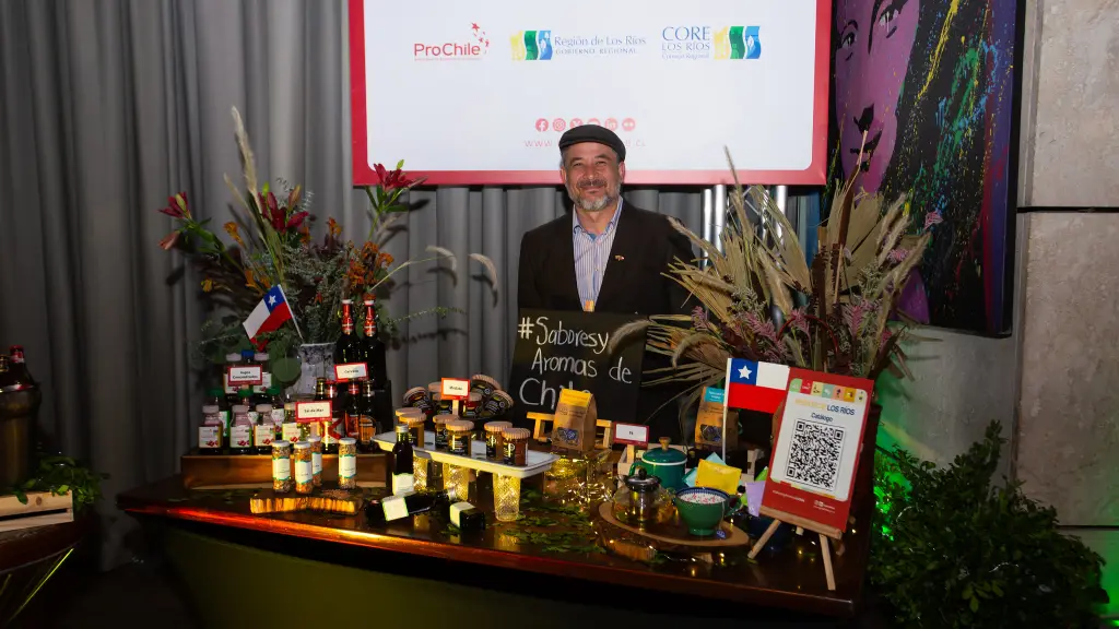 Productos de Los Ríos se lucen en encuentro gastronómico en Colombia ,ProChile