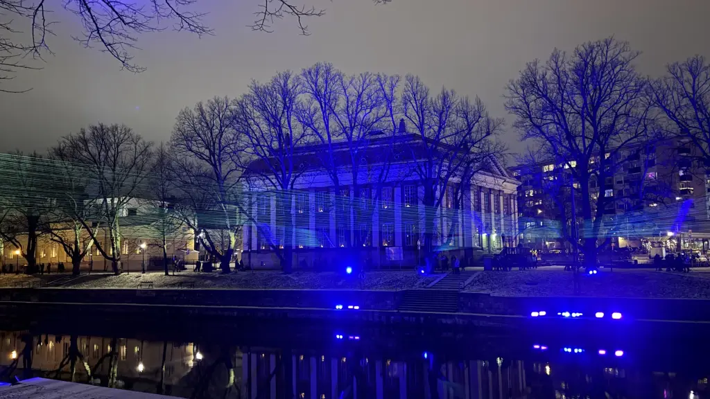 This year, the Path of Light route will guide visitors from Turku Cathedral through the Market Square all the way to the harbor cranes, featuring twelve light installations along the way. ,Image: Entreprenerd Media