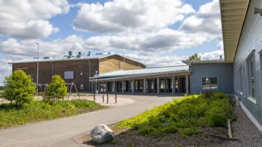 The wooden school in Myrskylä, Uusimaa, Finland.  ,IMAGE: Aalto.fi