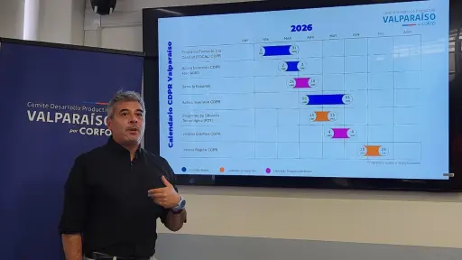 Comité Desarrollo Productivo Regional de Valparaíso aprobó la distribución presupuestaria para el 2026 ,Corfo Valparaíso