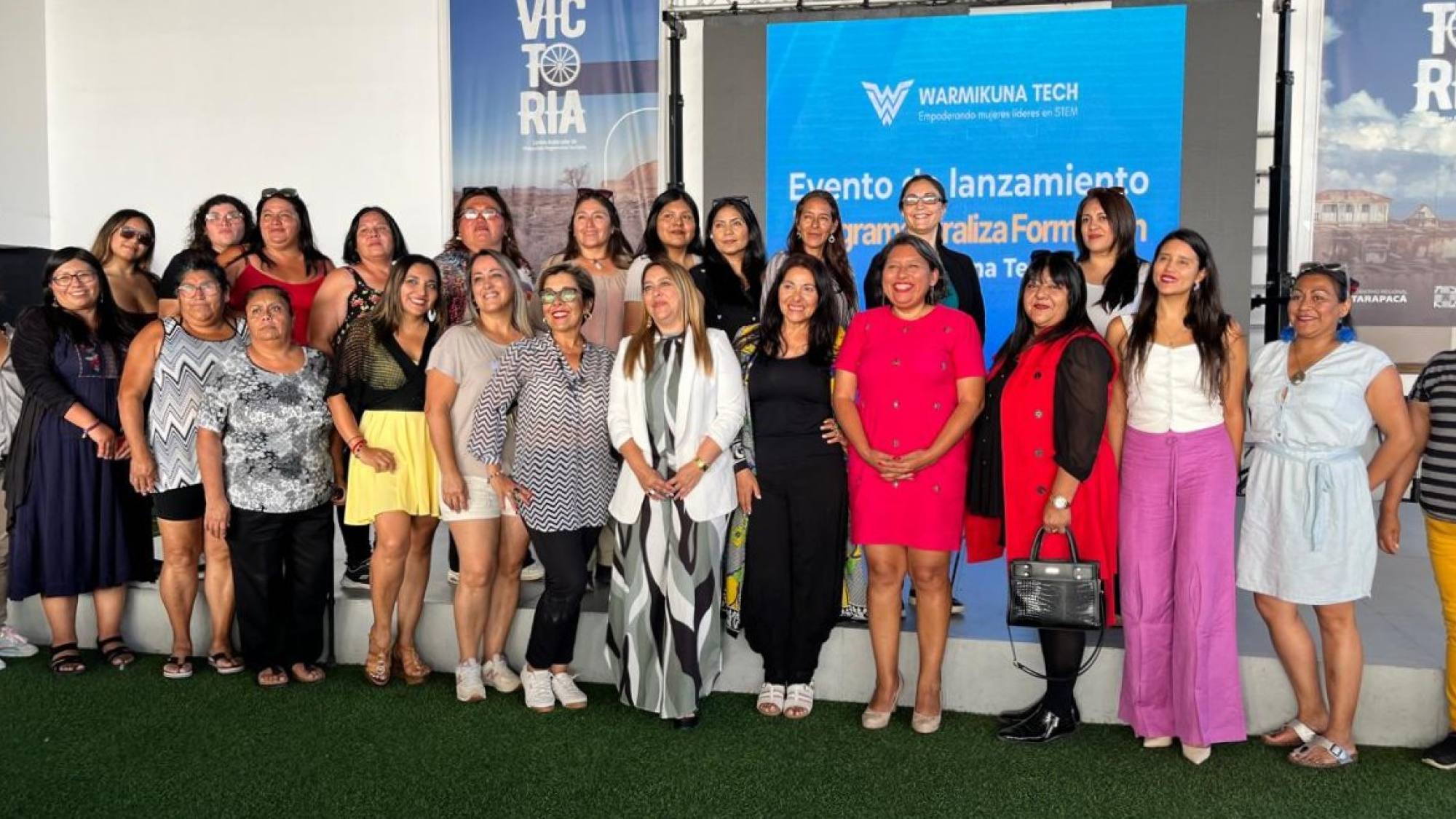 Fortalecen liderazgo femenino en programa Warmikuna Tech, Corfo Tarapacá