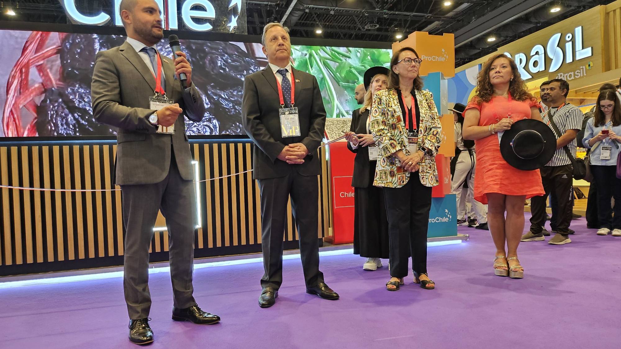 Inauguración Chile en Gulfood 2026, ProChile