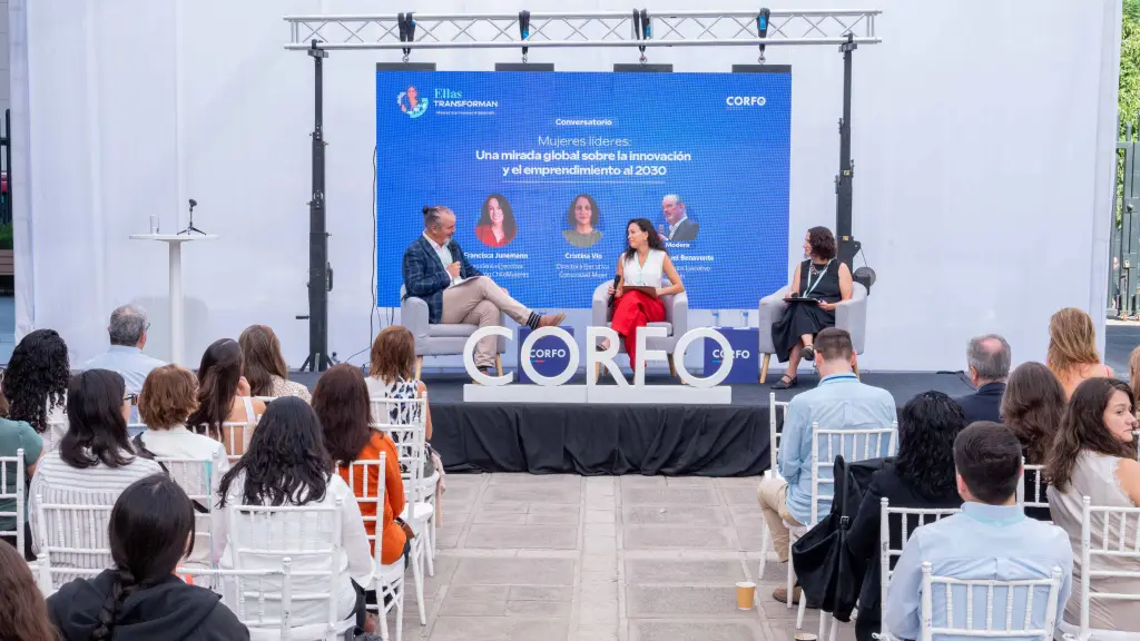 Corfo destaca el liderazgo femenino  ,Corfo