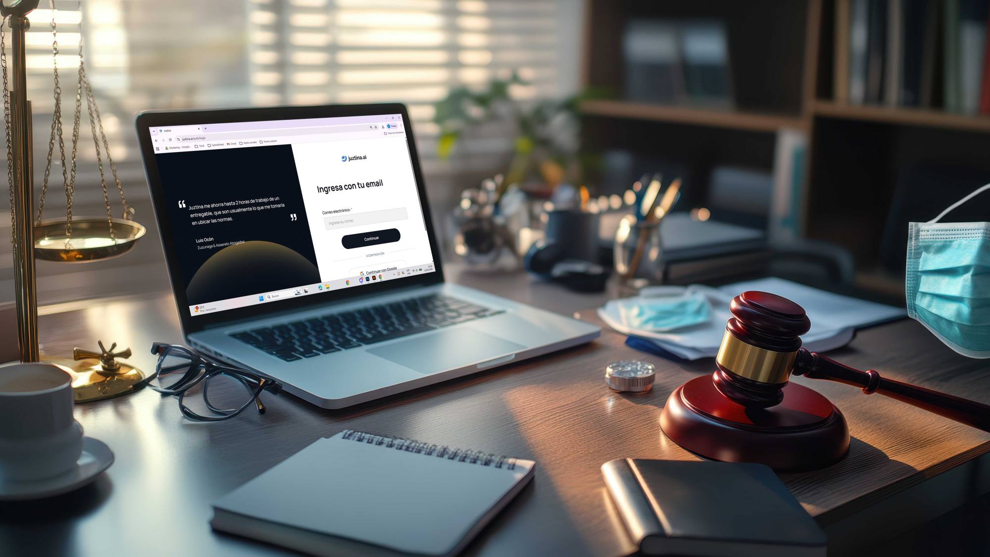 IA jurídica aterriza en Chile, Gentileza Juztina