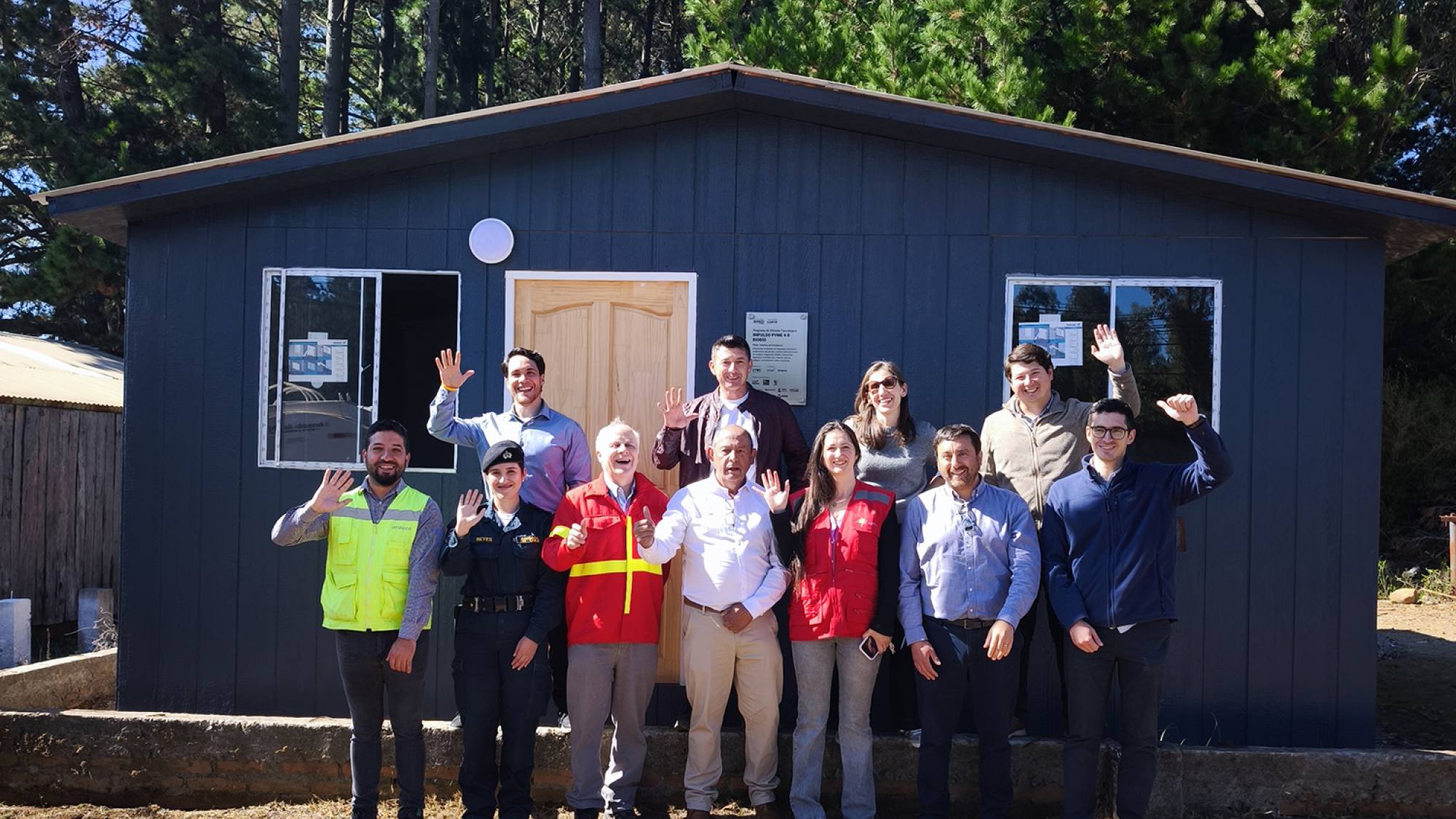 Proyecto Impulso Pyme 4.0 concreta vivienda piloto en madera en Talcahuano, Corma