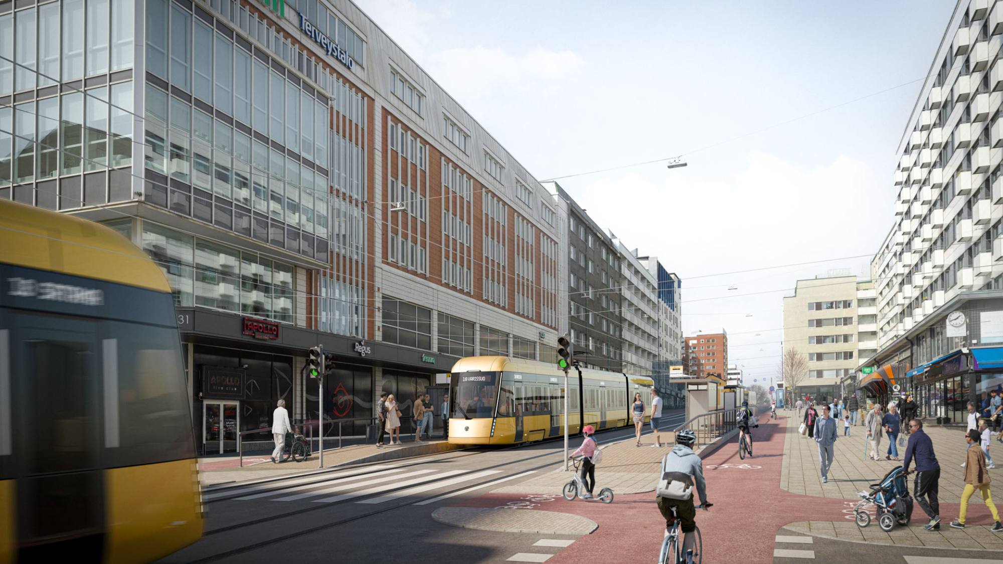 Trams will run in Turku in 2033, IMAGE: Turku Tramway Alliance