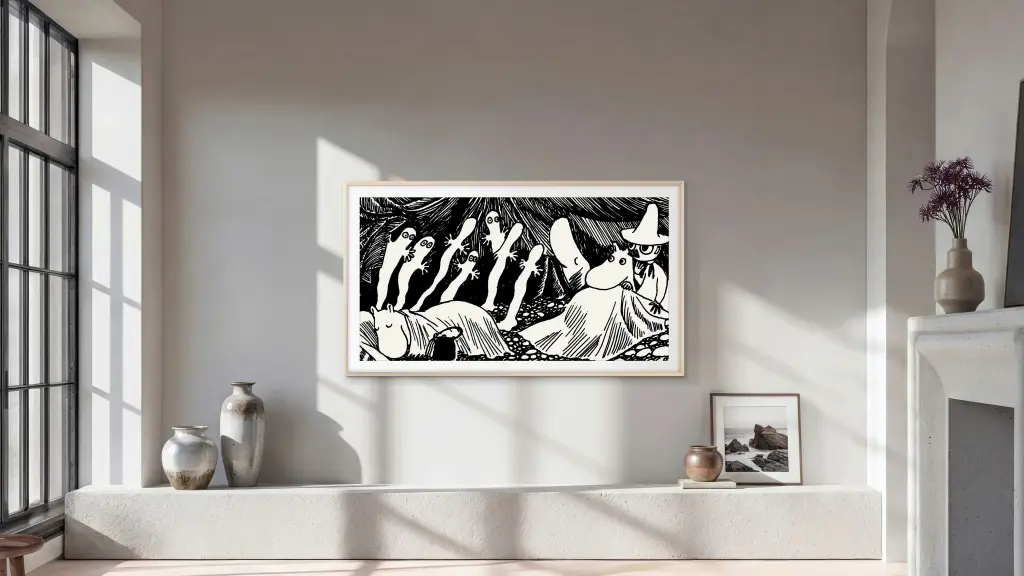 Una nueva colección trae 60 obras de arte de Tove Jansson a los televisores Samsung Art de todo el mundo ,Samsung Chile