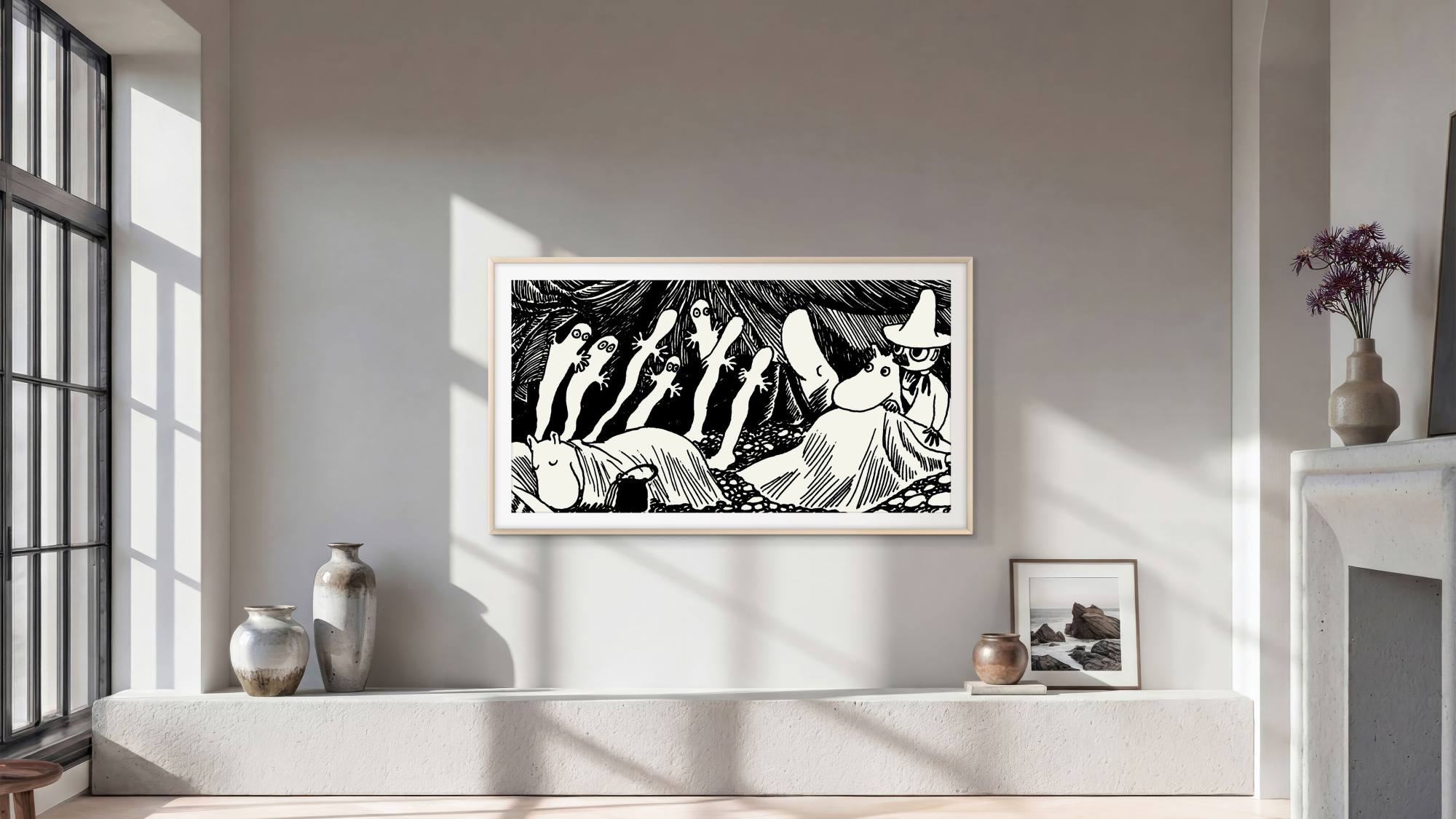 Una nueva colección trae 60 obras de arte de Tove Jansson a los televisores Samsung Art de todo el mundo, Samsung Chile