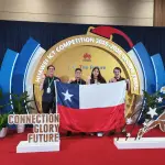 Chilenos obtienen histórico tercer lugar en mundial de Tecnologías de la Información en China ,Gentileza