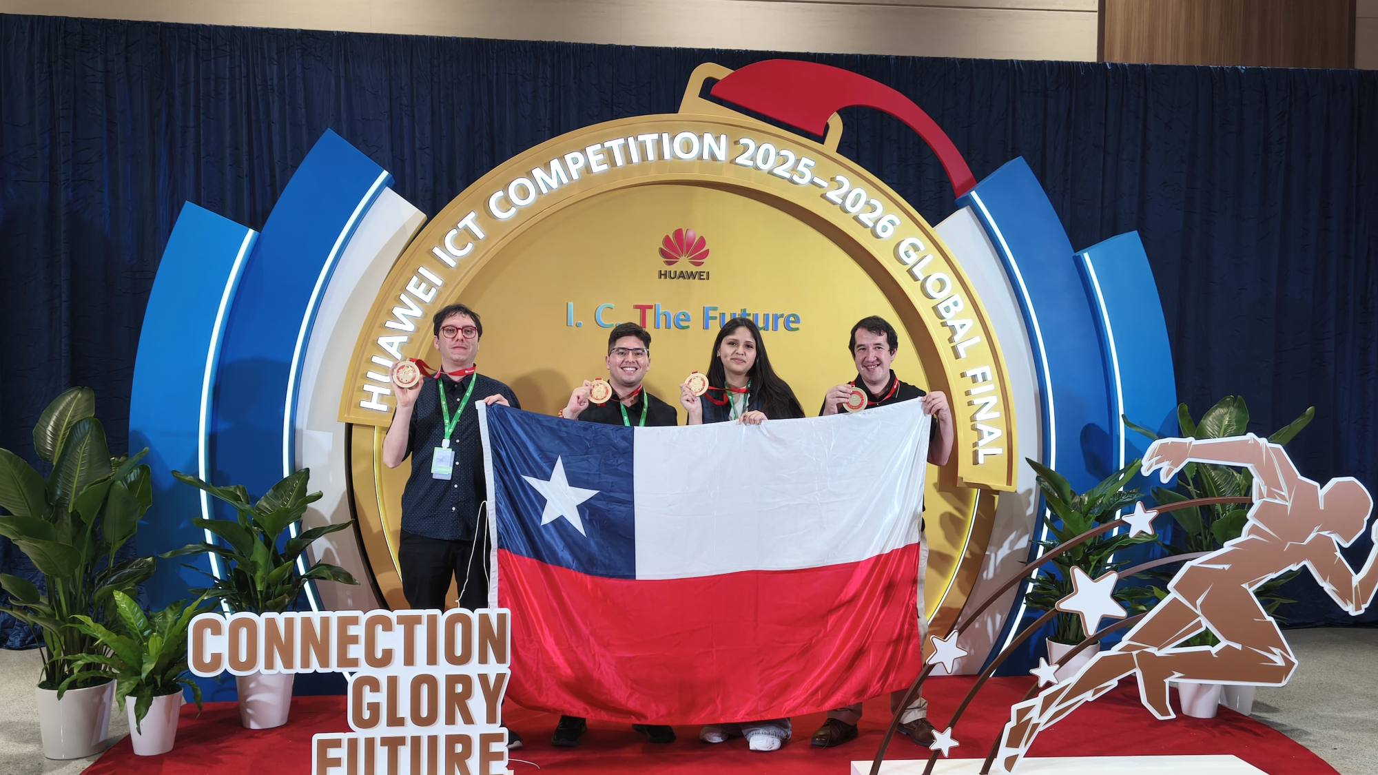 Chilenos obtienen histórico tercer lugar en mundial de Tecnologías de la Información en China, Gentileza