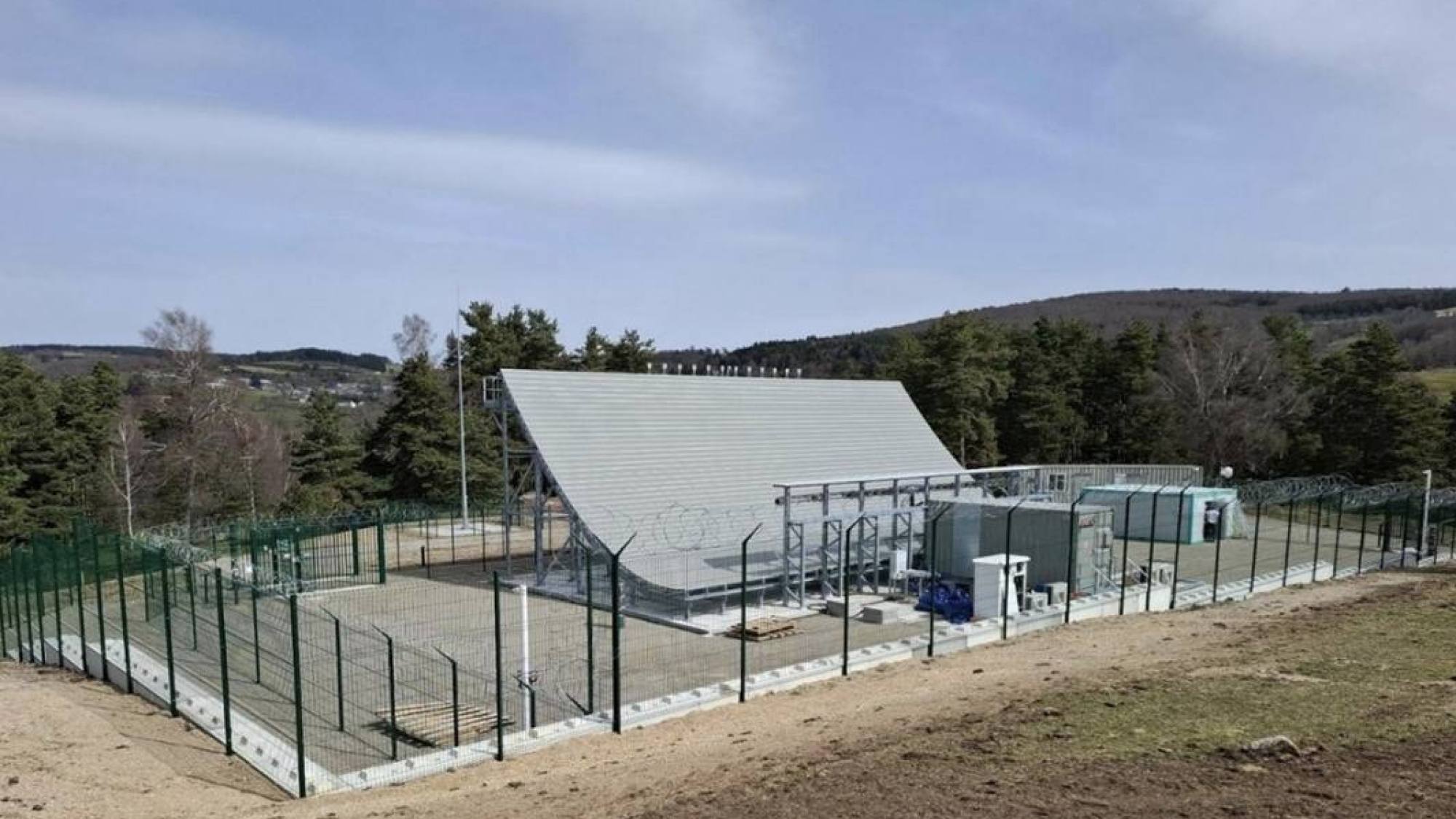 SORASYS-1, the first space surveillance radar., Credit: Look Up